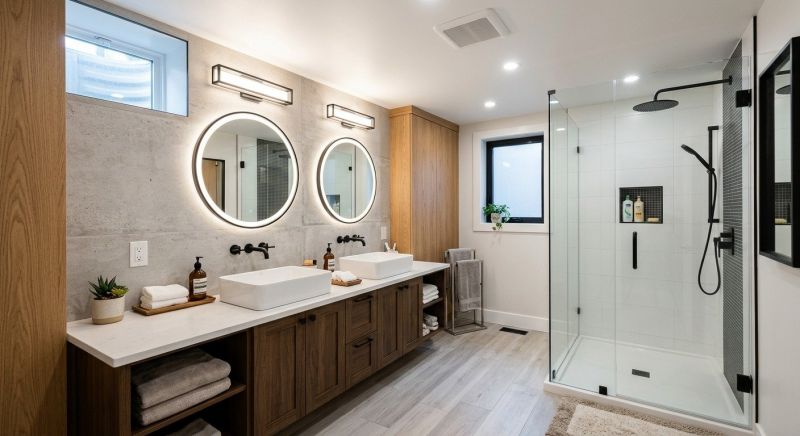 Basement Bathroom Remodeling in Knox County, OH