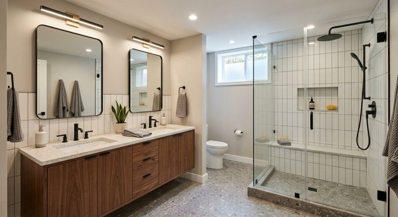 Basement Bathroom Remodeling in Knox County, OH