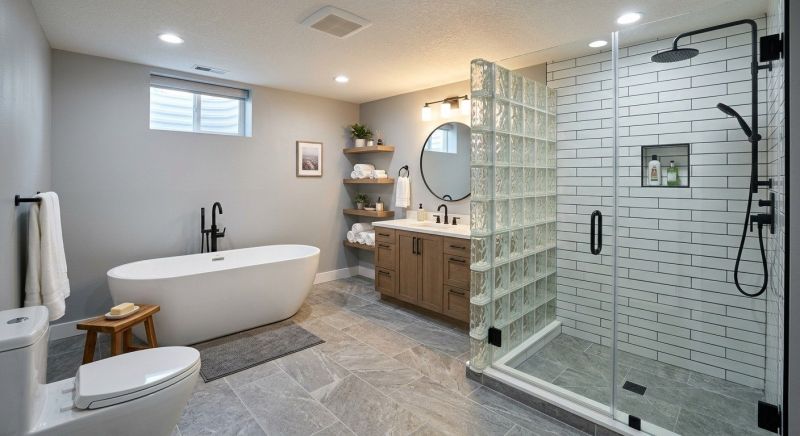 Basement Bathroom Remodeling in Knox County, OH