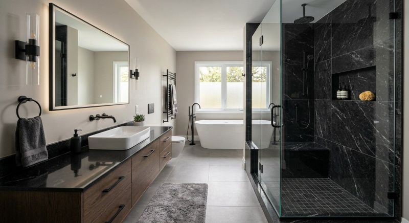Granite Shower Installation in Knox County, OH