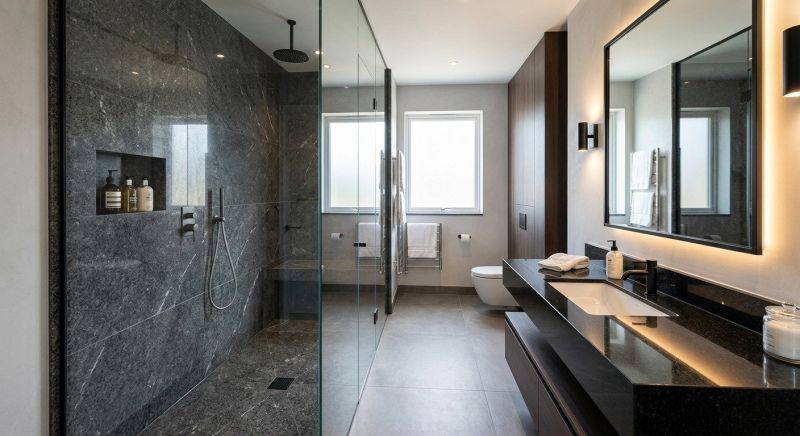 Granite Shower Installation in Knox County, OH